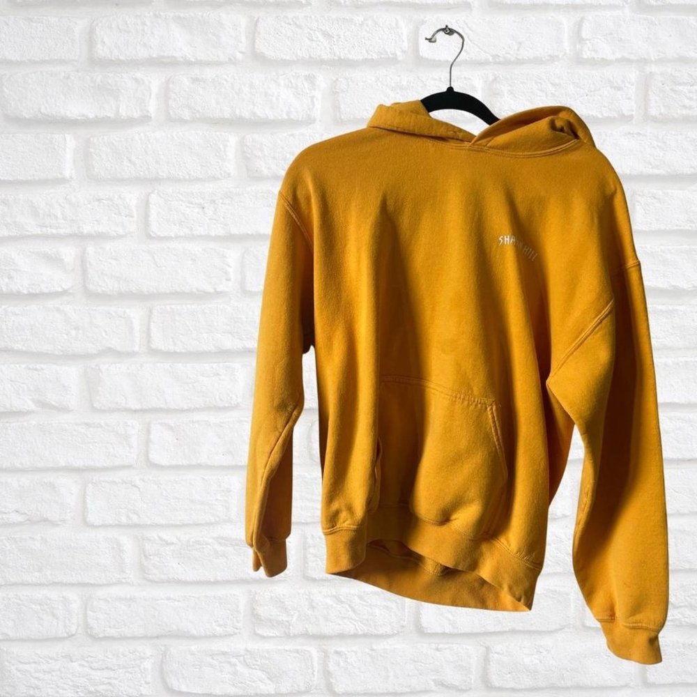 M | Shadow Hill USA Mustard Yellow Merch Hoodie